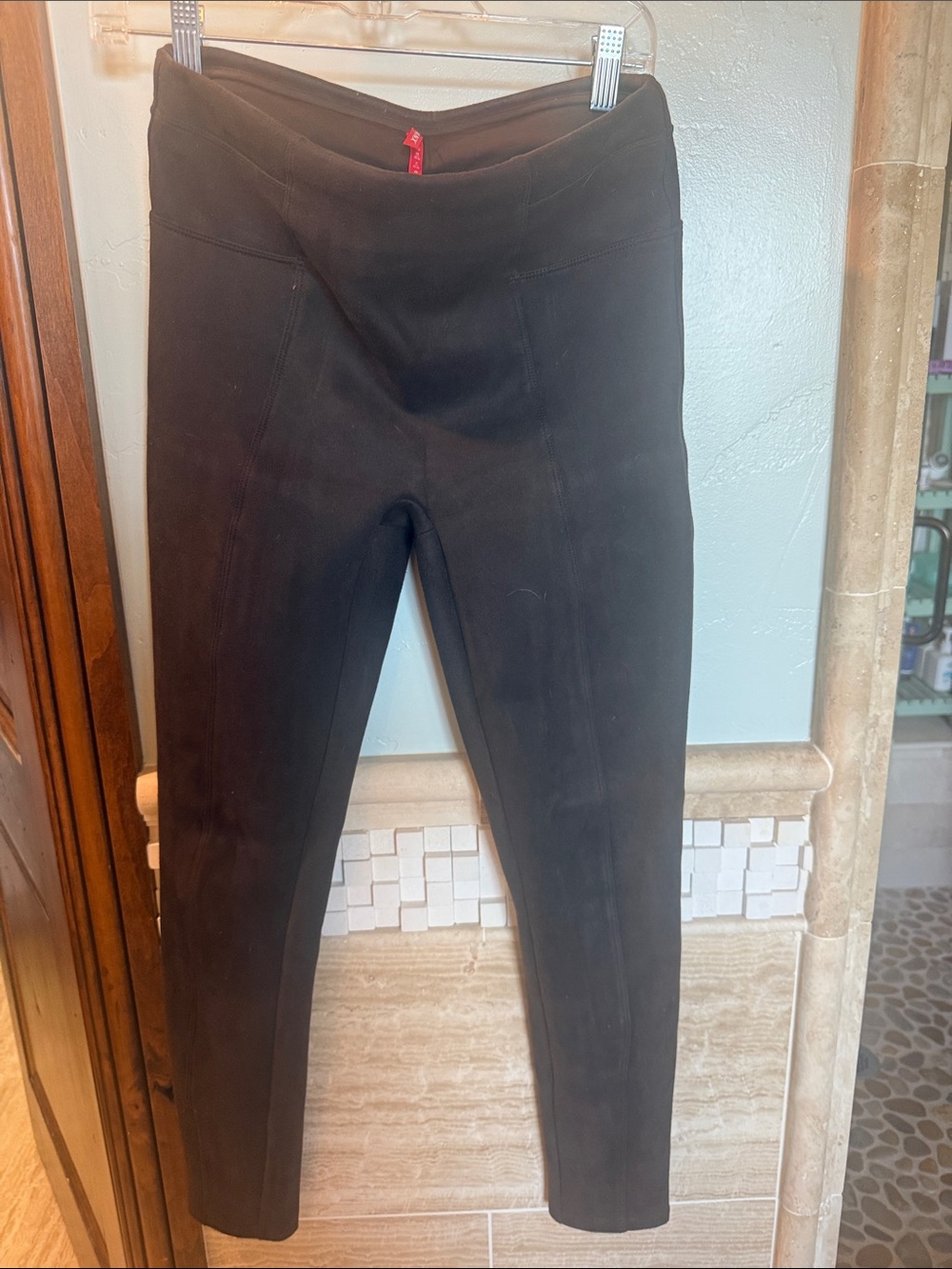 SPANX High-Rise faux suede Leggings